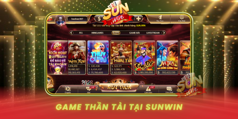 Game Thần Tài Tại SUNWIN – Giải Trí Hấp Dẫn, Thưởng Cực Lớn 1 Game Than Tai Tai Sunwin Giai Tri Hap Dan Thuong Cuc Lon