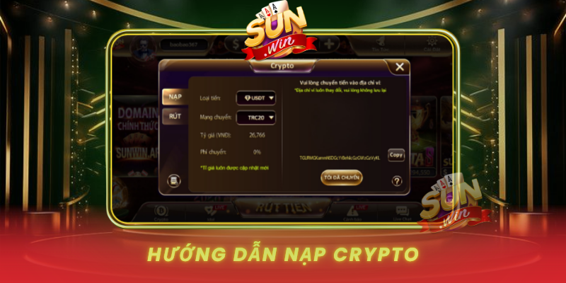 Huong Dan Nap Crypto Nhanh Gon An Toan Tai Sunwin