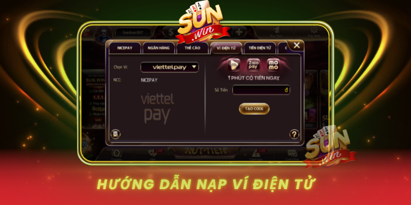 Hướng Dẫn Nạp Ví Điện Tử Nhanh Gọn Tại SUNWIN 1 Huong Dan Nap Vi Dien Tu Nhanh Gon Tai Sunwin